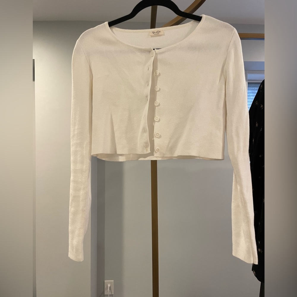brandy melville john galt white button up